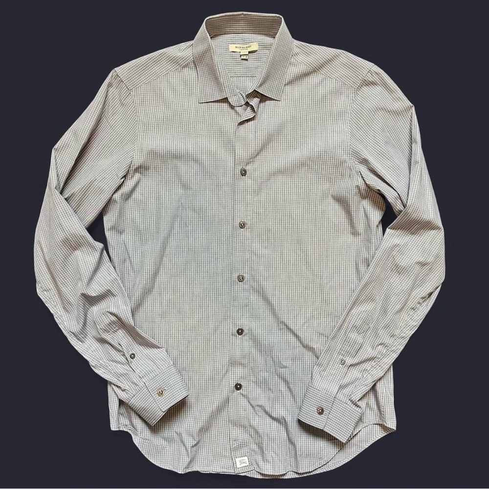 Burberry London Plaid Dress Shirt